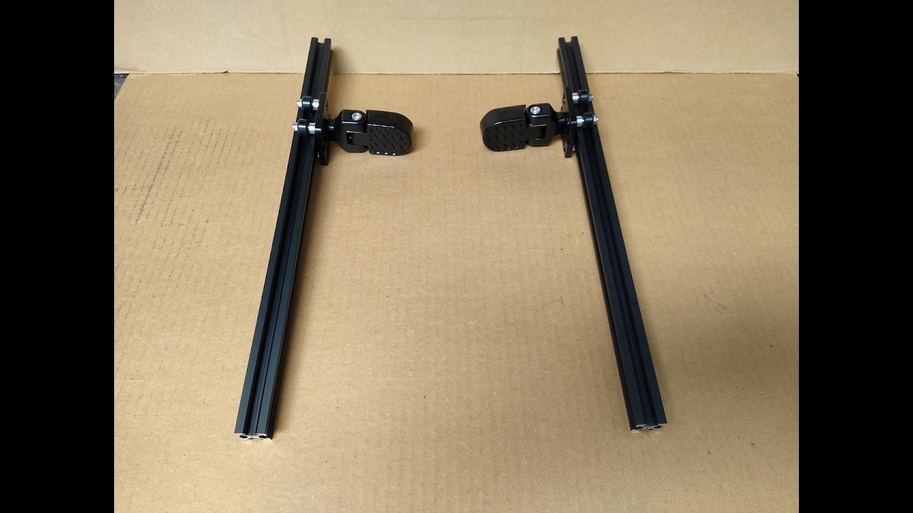 DIY Wizard Gantry Plate Pedal Steering for Kayaks