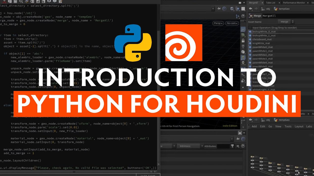Introduction To Python For Houdini
