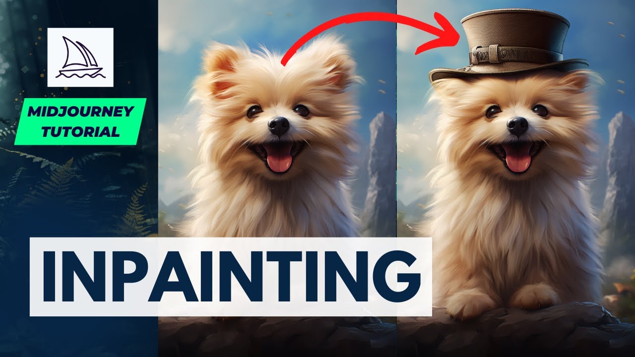 Функция Midjourney Inpainting | Изменение области изображения | Учебное пособие по преобразованию текста в изображение с помощью ИИ