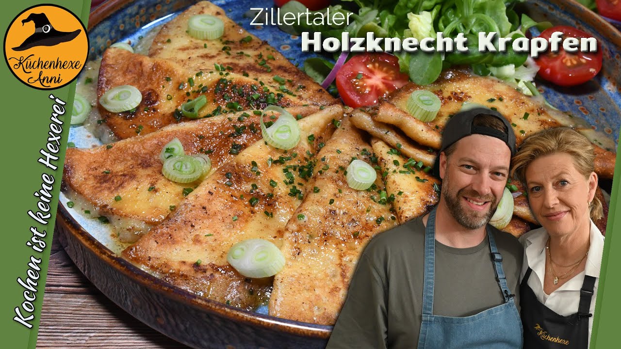 Herzhafte Zillertaler Holzknechtkrapfen für Käseliebhaber