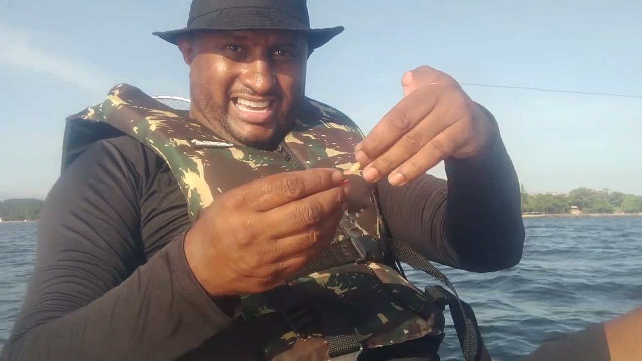 Isca muito boa para pegar corvina na baia de Guanabara,comprei e o resultado foi &oacute;timo