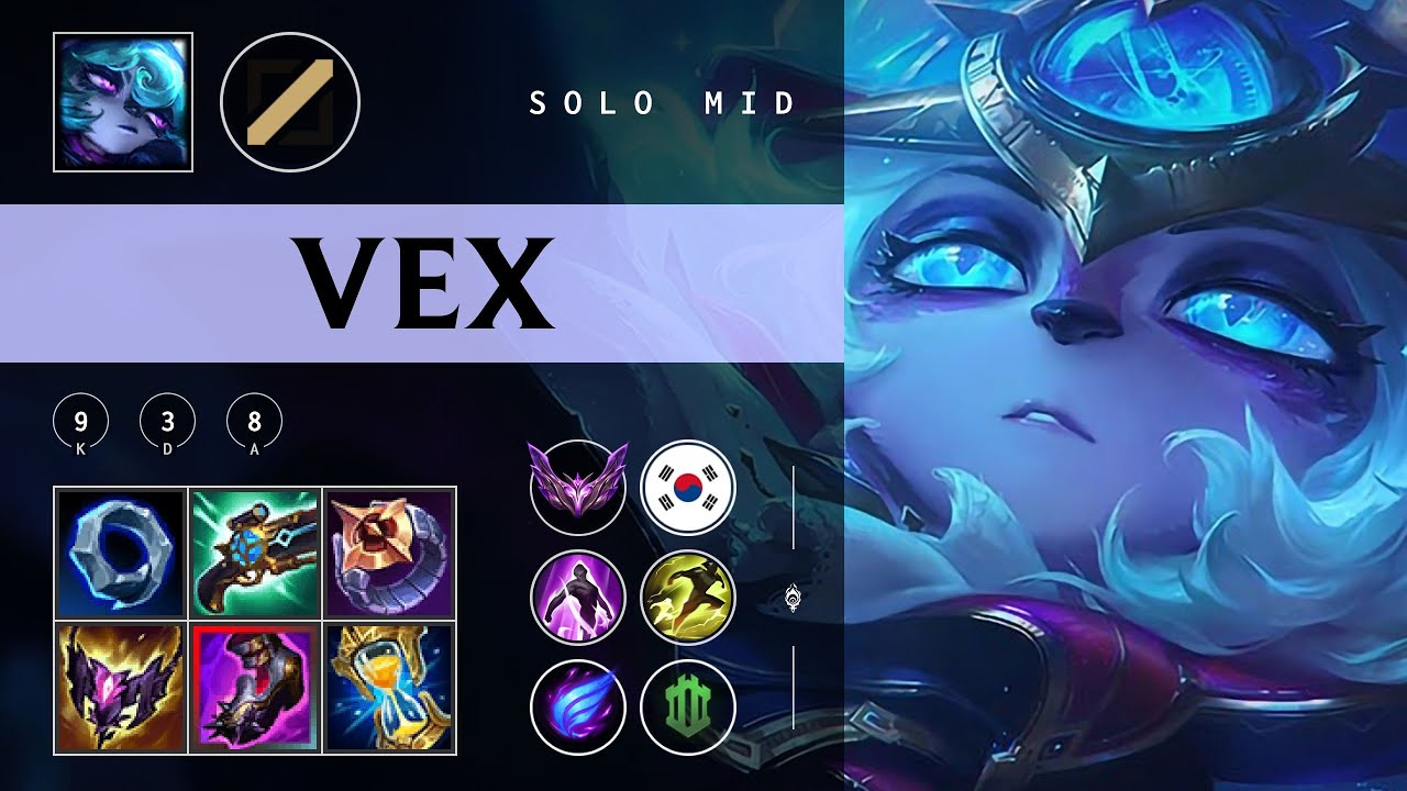 Vex Mid vs Pantheon - KR Master Patch 25.23
