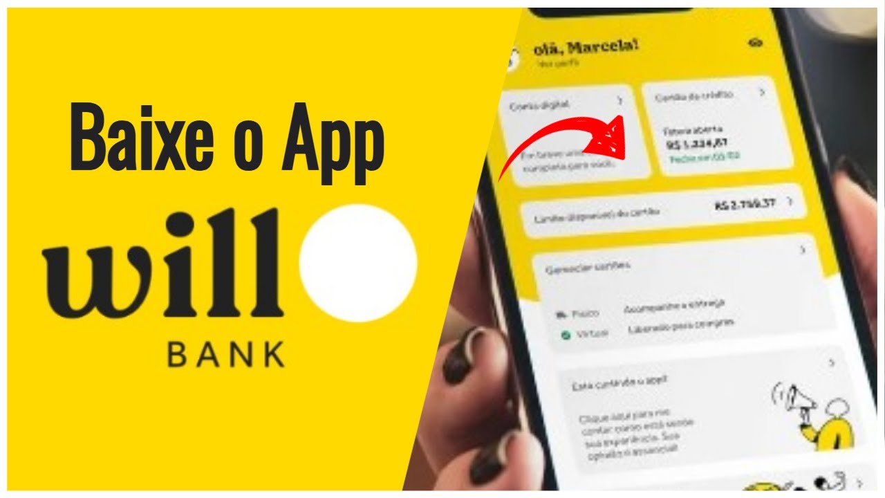 Como Baixar e usar o Aplicativo Will bank no celular Android