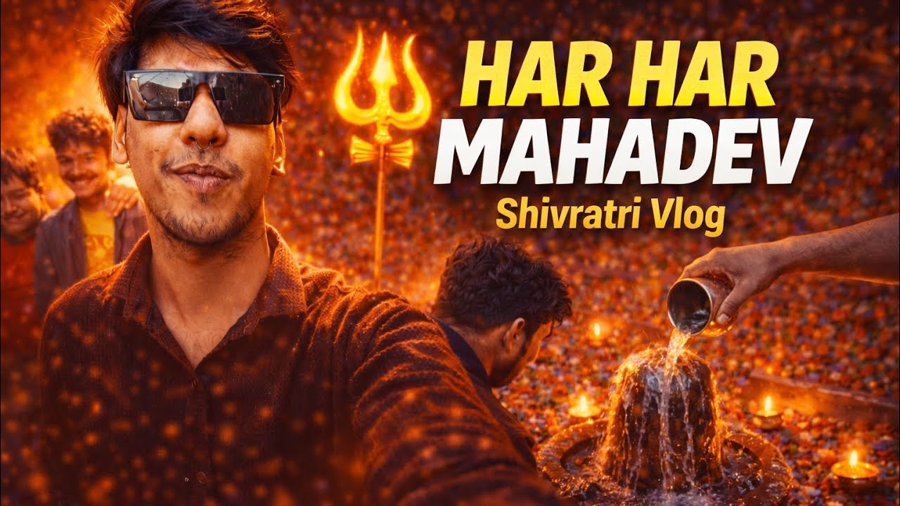 “Mahashivratri ki pavitra raat 🙏 Bholenath ko jal arpan aur divya darshan — poora vlog dekho!”