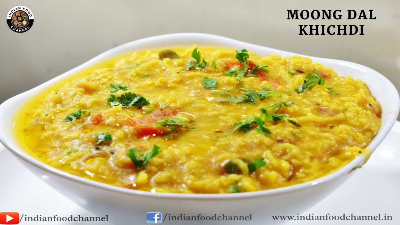Moong Dal Khichdi Recipe-Healthy Moong Dal Khichdi by Indian Food Channel-मूंग दाल खिचड़ी