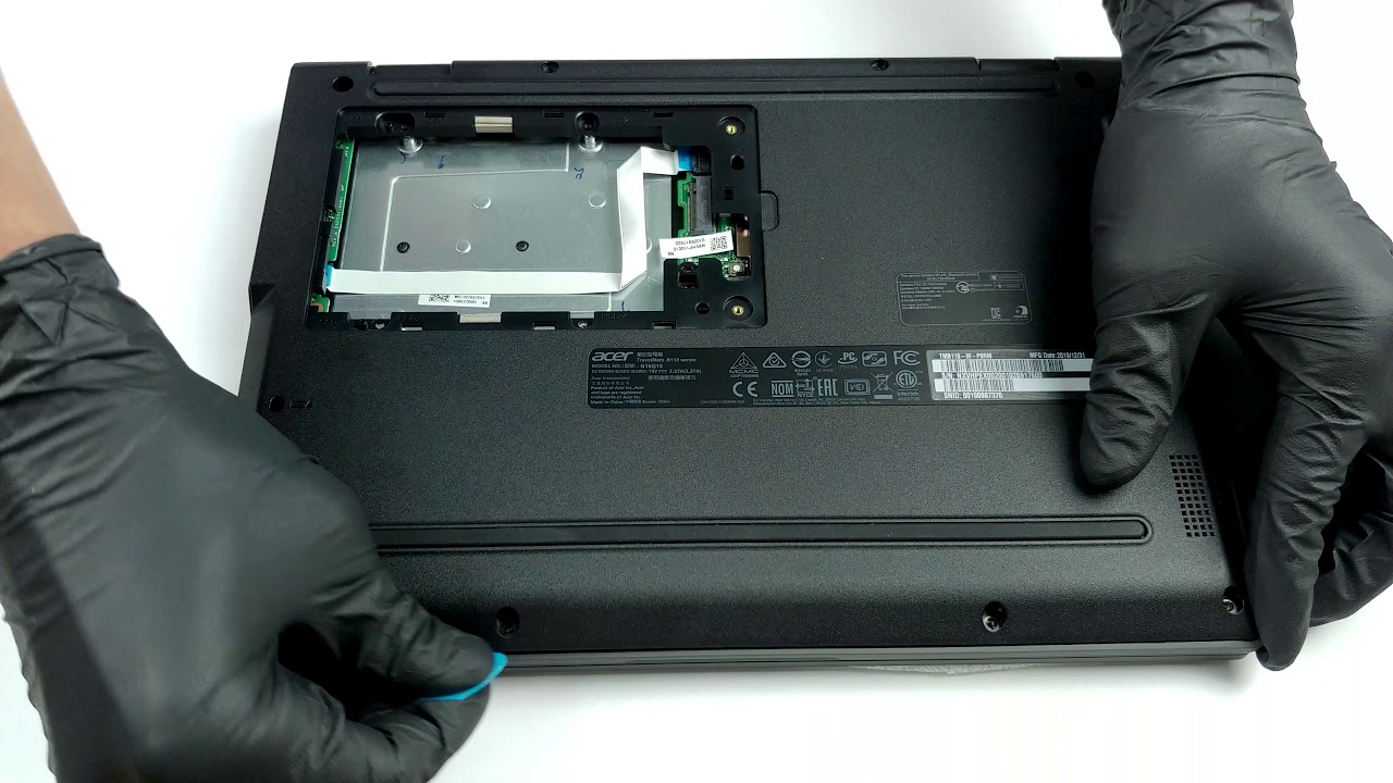 🛠️ Acer TravelMate B1 (B118) - disassembly and upgrade options