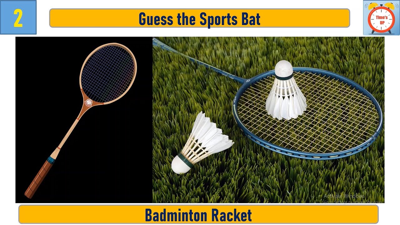 Guess The Sports Bats | Make a guess at sports bat