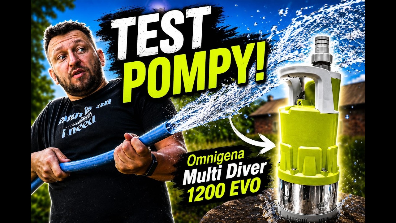 Pompa do deszcz&oacute;wki Omnigena Multi Diver 1200 EVO &ndash; TEST
