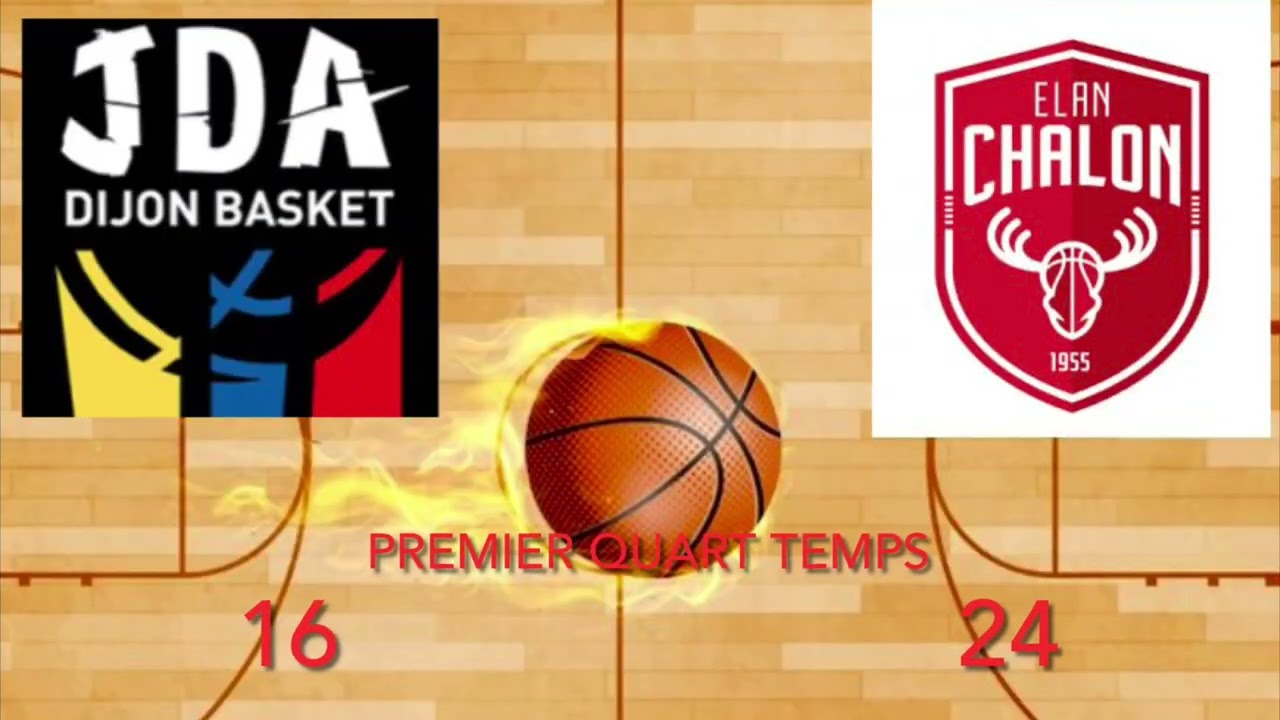 U18M championnat élite JDA - SEM CHALON part 1