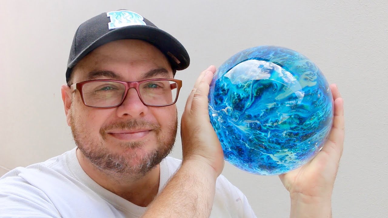 Turning a MASSIVE Dragon Egg - Epoxy Resin Art