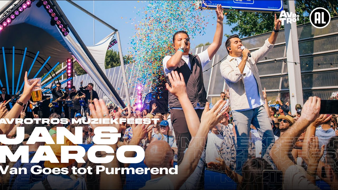 Jan Smit & Marco Schuitmaker - Van Goes tot Purmerend (LIVE) • Muziekfeest op het Plein 2025