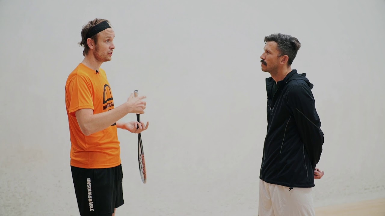 Squash tips: James Willstrop's backhand dropshot - Tactics of the long drop