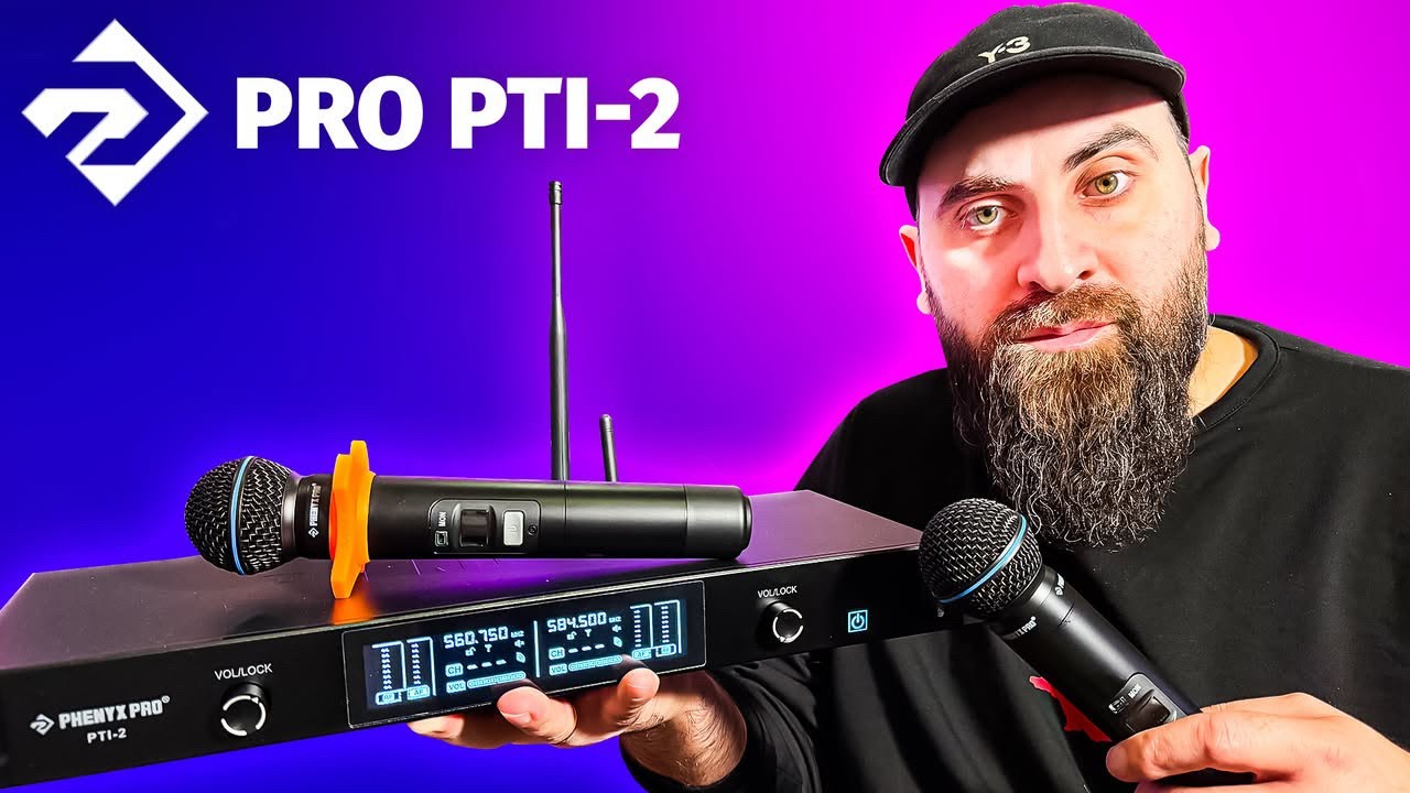 მიკროფონის სისტემა Phenyx Pro PTI 2 ის მიმოხილვა @phenyxproofficial3997