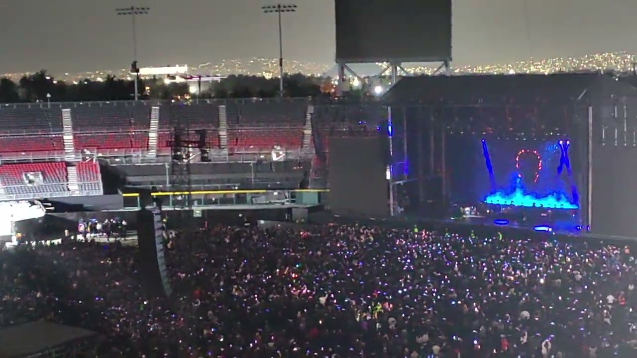 Concierto Billy Idol intro México 2025 
