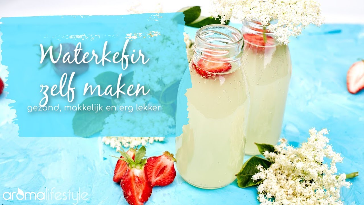 Waterkefir zelf maken