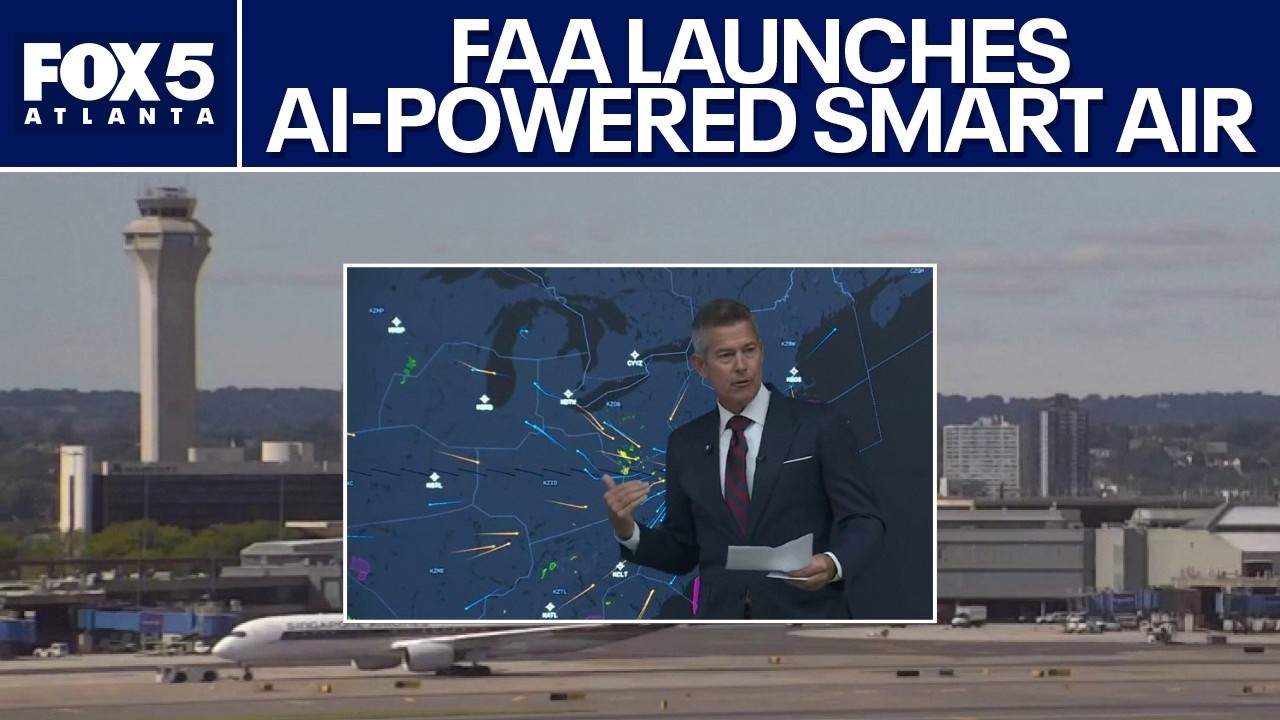 FAA запускает интеллектуальную систему управления воздушным движением на базе ИИ в округе Колумби...