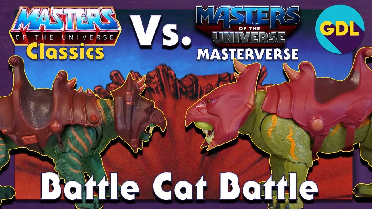 MOTU Classics Vs Masterverse: Which Battle Cat is Best?