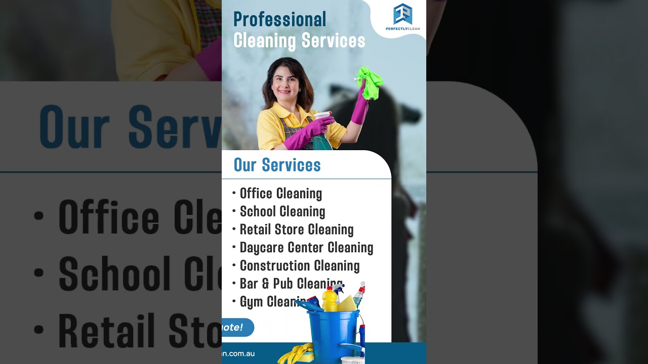 Types of Cleaning Services | Perfectly Clean | Melbourne | Free Quote | 24/7 Services