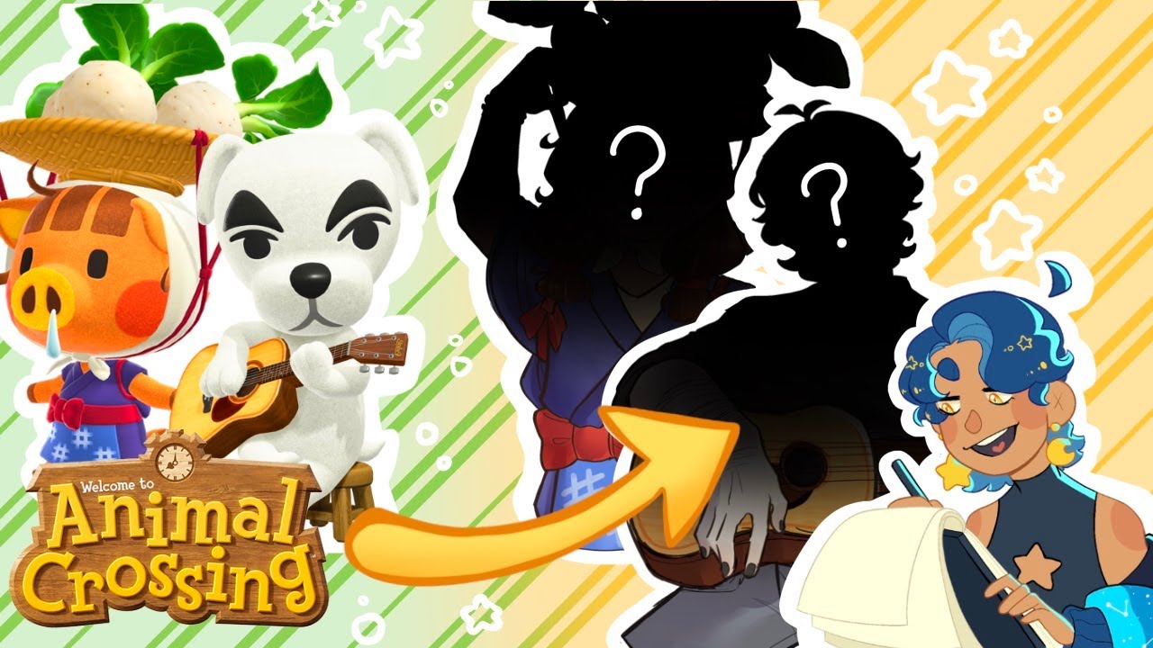 turning animal crossing characters into humans! ♡ || speedpaint + commentary