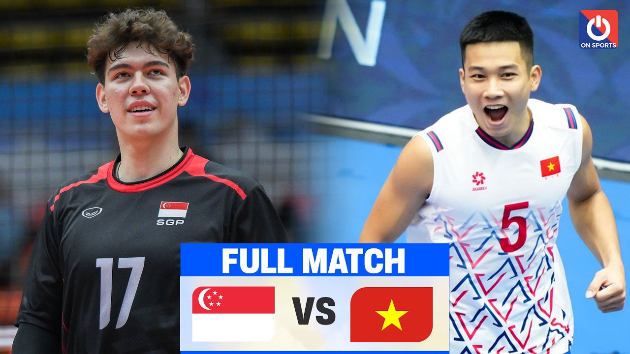 FULL HD | SINGAPORE vs. VIỆT NAM | Quốc Duy - Ngọc Thuân thay nhau bắn phá