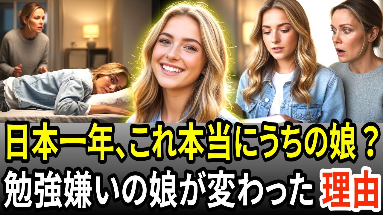 日本の学校一年後、これ本当にうちの娘？勉強嫌いだった娘が日本の学校に行った後、百八十度変わった姿にアメリカ人母親衝撃！日本が最高なのには理由があります