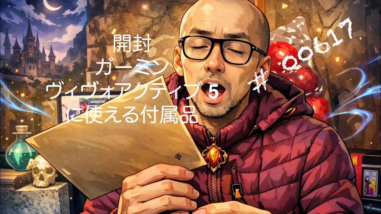 ガーミン　ヴィヴォアクティブ5の付属品買ってみた　# 00617