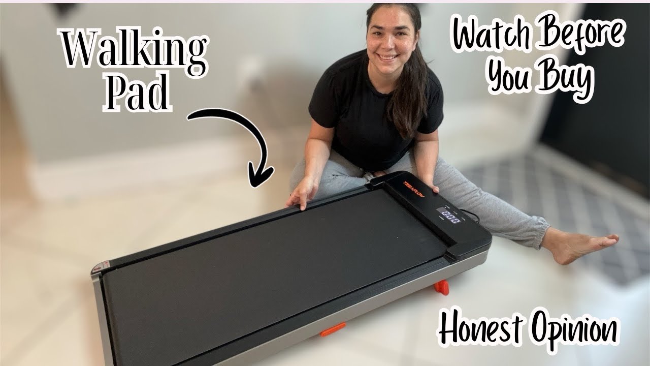 Compact Treaflow Walking Pad with Incline & Remote Control