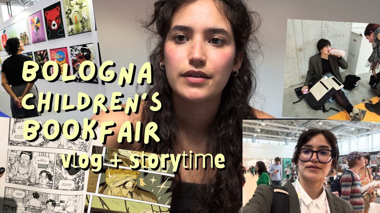 Feria del Libro Infantil de Bologna | vlog & story time mi experiencia como Ilustrador
