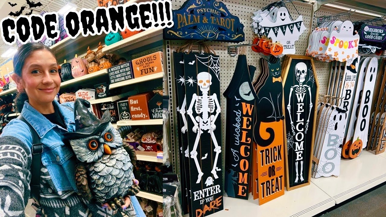 HALLOWEEN 2025 is HERE!🎃 Code Orange at Old Time Pottery & Gabe&rsquo;s!🧡 + HAUL!!!👻