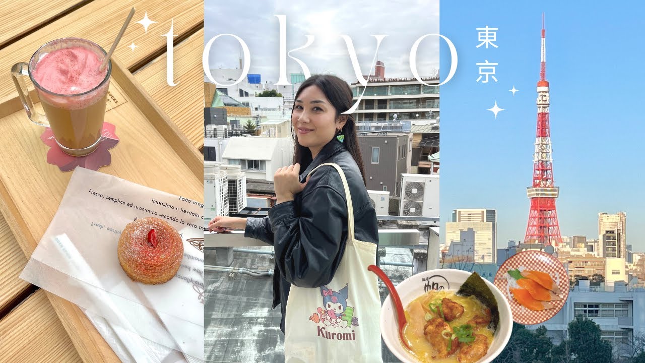 Неделя в ТОКИО в одиночку!🗼🌸🍣Посещение кафе, экскурсия по апартаментам, цветение сакуры!