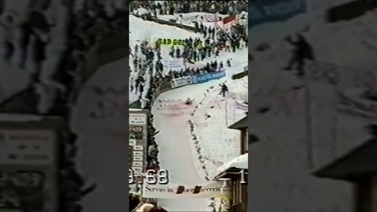 Epischer Rodelmoment: Goldfahrt von Gerhard Pilz 🥇 #RodelWM92 #BadGoisern #historyshorts