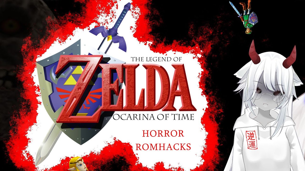 Legend of Zelda Ocarina of Time - Horror Rom Hacks - Wow That's a Long Title