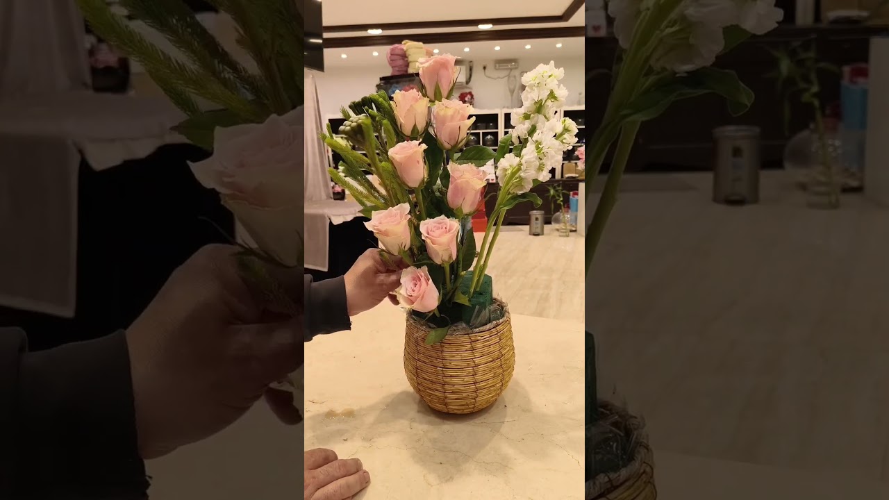 flower arrangement #flowers #ideas #diy #shorts