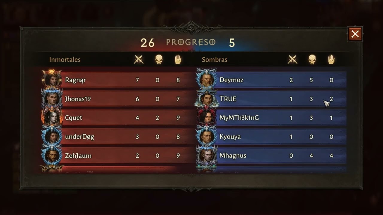 Diablo inmortal Rito de exilio Cazka mephisto viz Inmortales vs DragonBlood