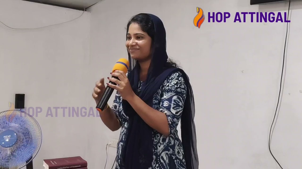 നല്ല വാക്കല്ലാതെ ആകാത്തതു ഒന്നും നിങ്ങളുടെ വായിൽ നിന്നു പുറപ്പെടരുതു സന്ദേശം : Sis.ഷൈനി ലിജു