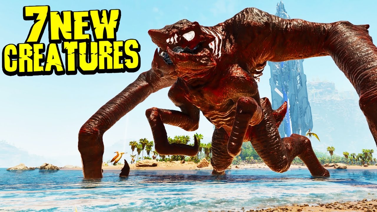 7 NEW CREATURE MODS | Ark Survival Ascended