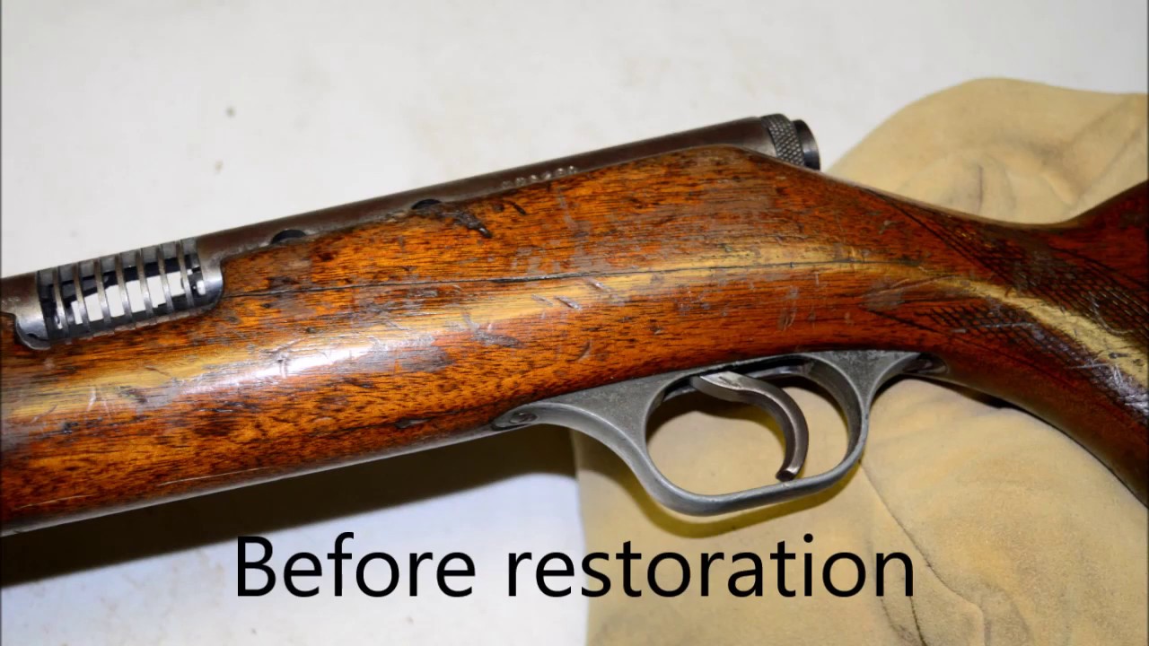 Vintage 22 restoration pt 5 hvlp Savage 6a re assembled (Dura-Coat Finish)