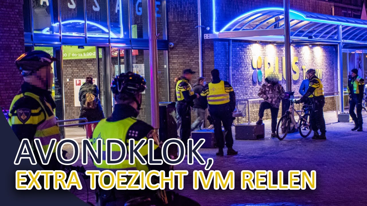 Avondklok dienst - Extra toezicht ivm mogelijke rellen in Leerdam - Basisteam Lekpoort.