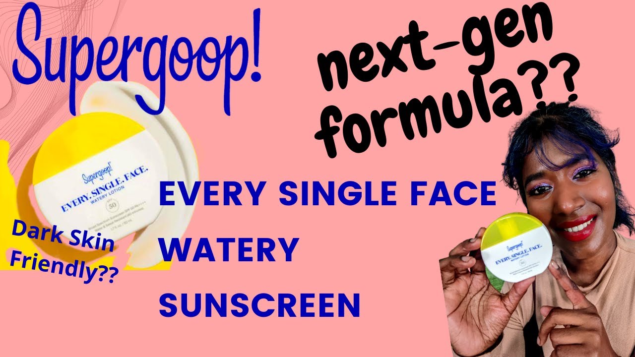 Supergoop! Every Single Face Watery SPF 50 --- Demo & Review