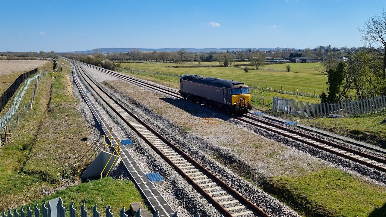 Trains on East West Rail - 01/04/2025 - Milton Keynes, Bletchley, Winslow, Oxford