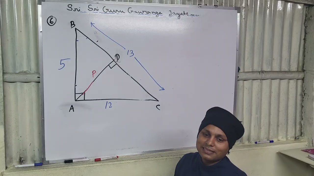 Class 8(Geometry partB) ---  Some properties of Right Angled Triangle