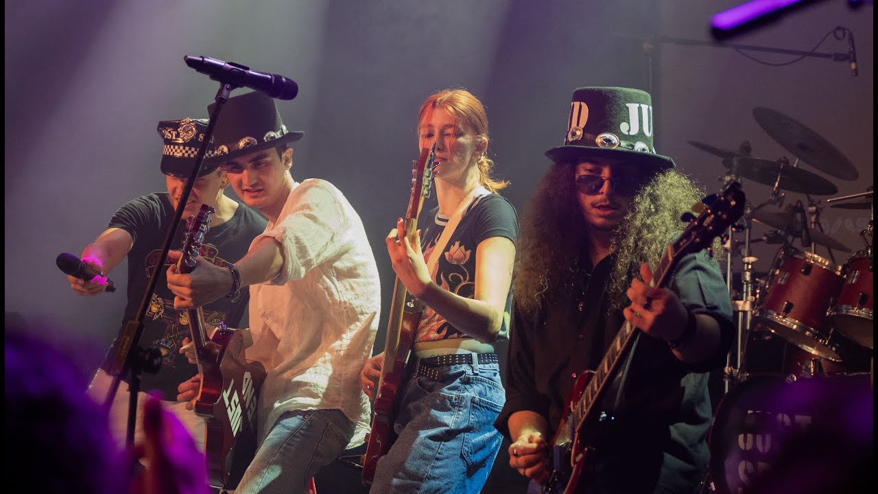 JUST SEND - Paradise city (Guns n' Roses cover) live
