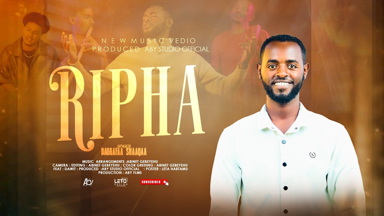 RIPHA || Singer Degafa Shaka. Faarfannaa Afaan Oromoo Haaraa 2018/2025. Ittiin eebbifamaa!
