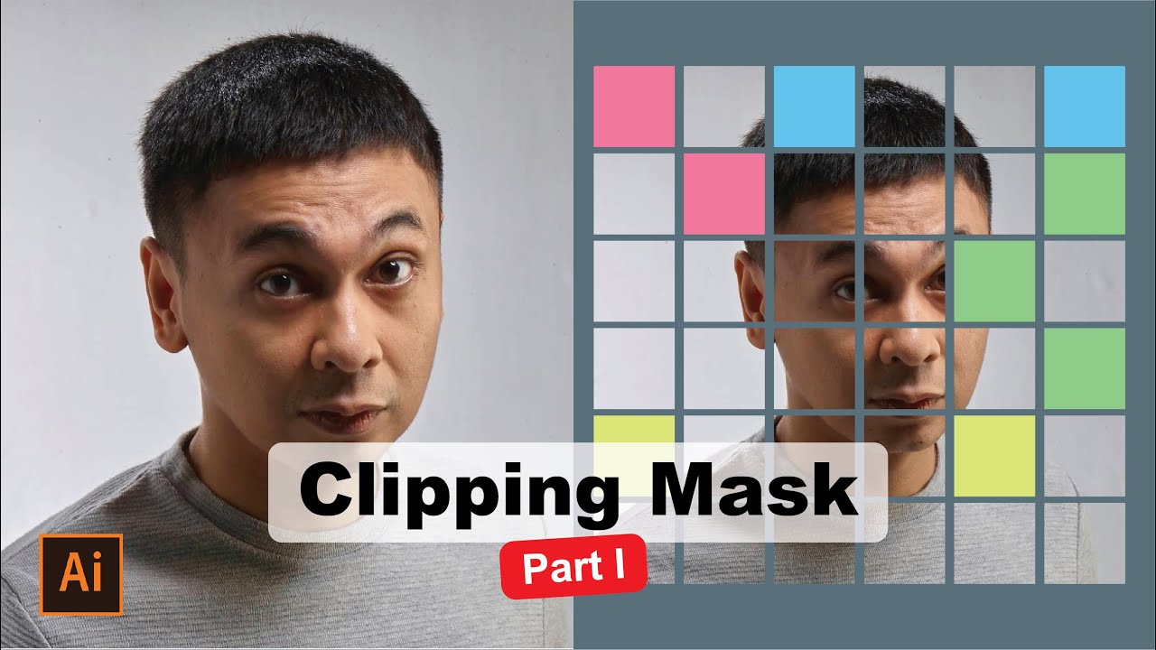 #28 Tutorial Illustrator | Belajar Clipping Mask Dasar Foto RADITYA DIKA di Adobe Illustrator PART 1
