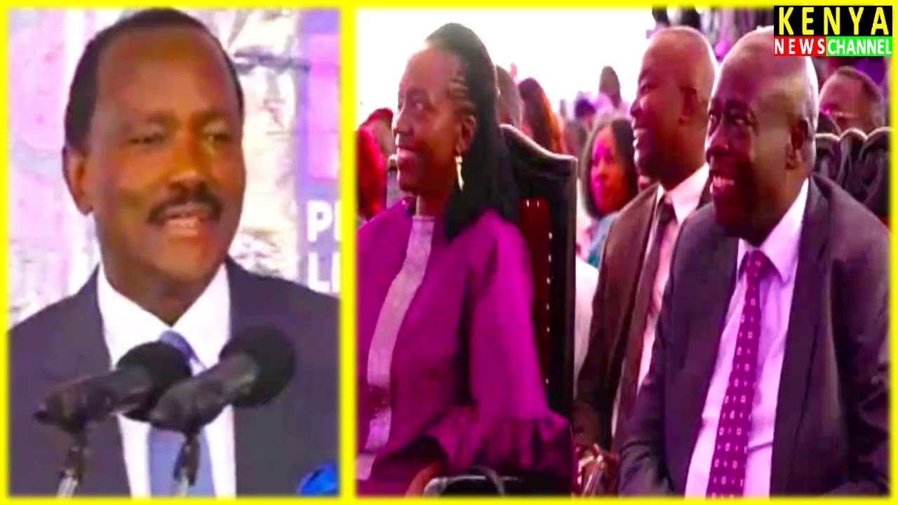 Kalonzo Musyoka speech in front of Gachagua & Martha Karua at PLP Party Launch