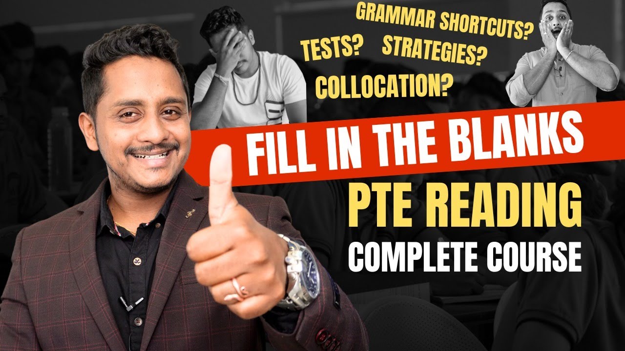 Complete Course - PTE Reading Fill in the Blanks | All SECRET REVEALED | Skills PTE Academic