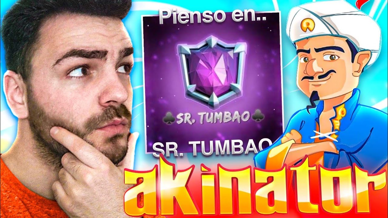 ¿SABRÁ AKINATOR QUIEN ES SRTUMBAO?🤔 NO ES TAN LISTO COMO PENSABA😂