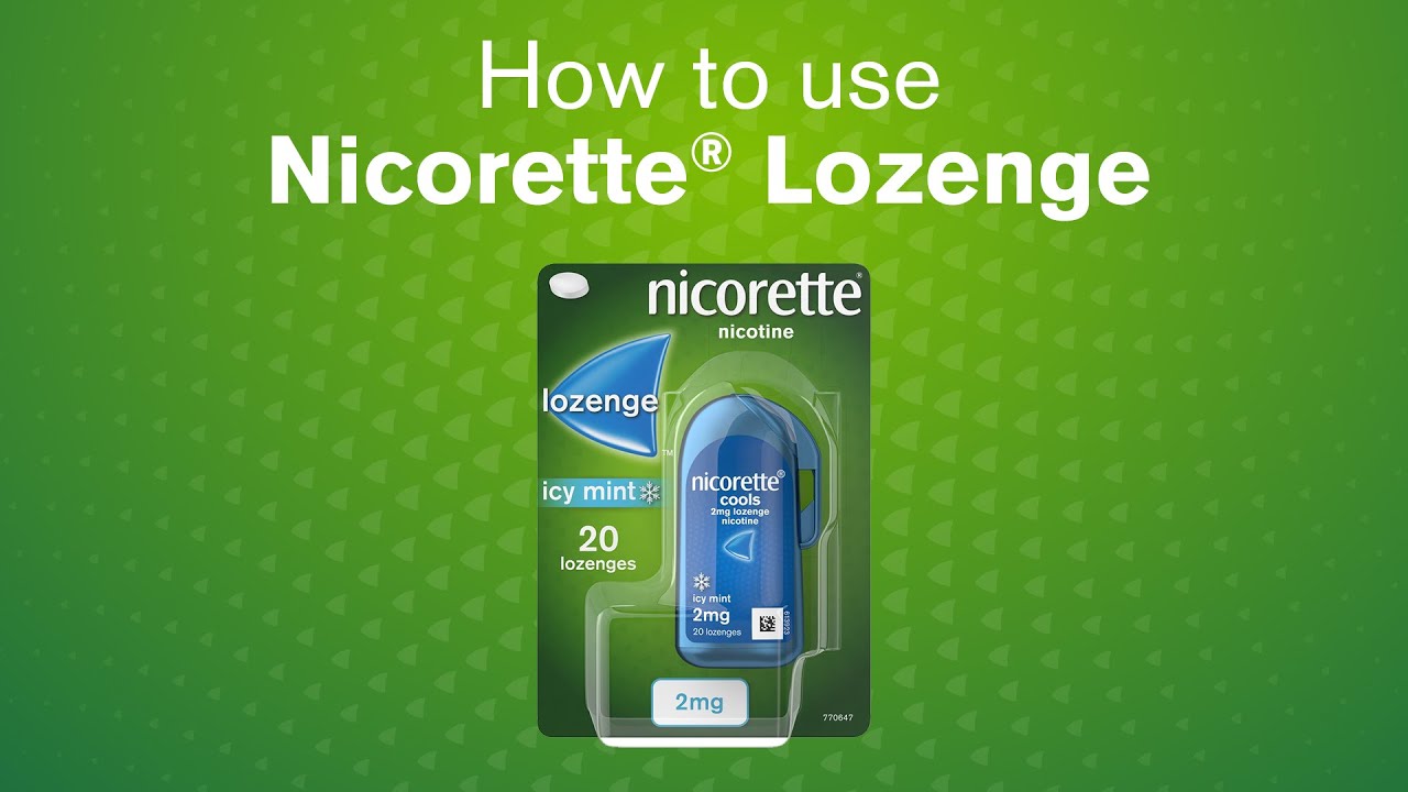 NICORETTE&reg;: How To Use Nicorette&reg; Lozenges
