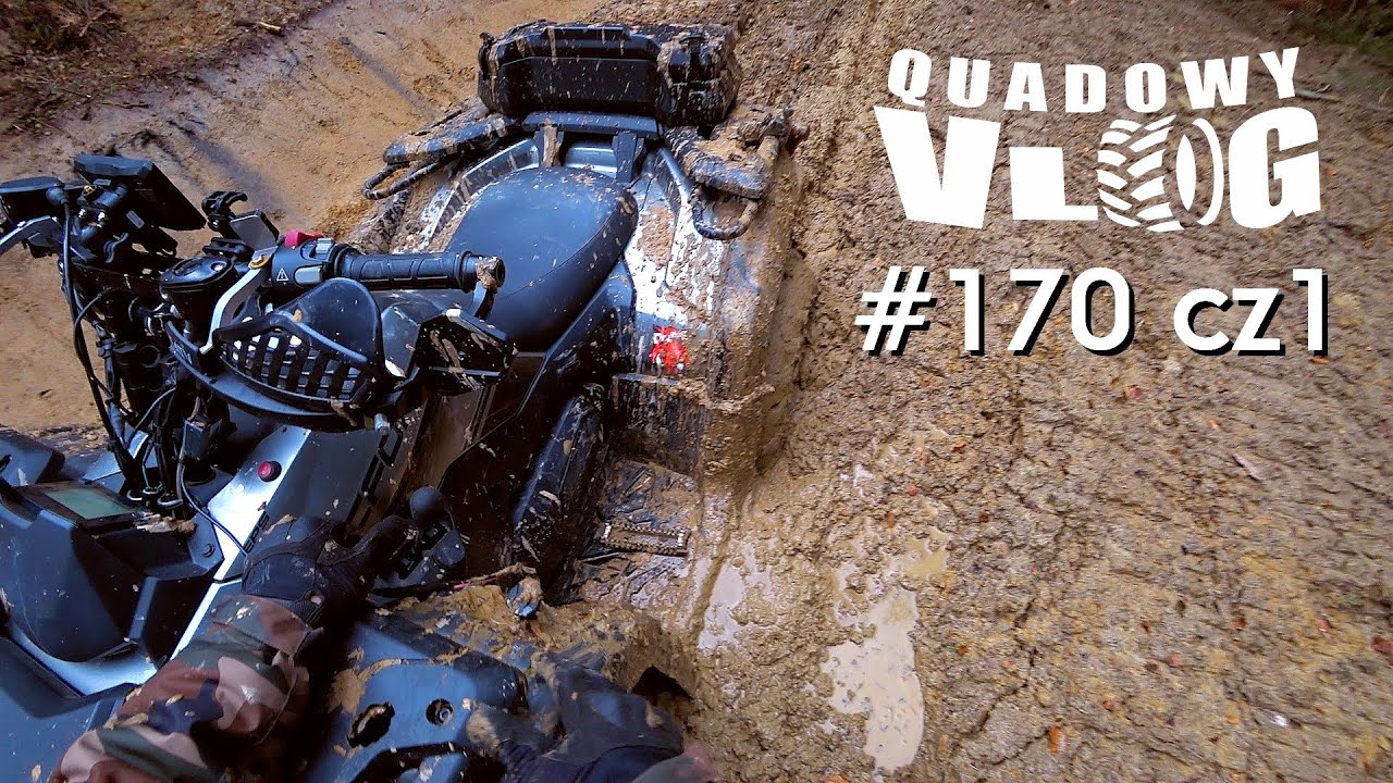 #170 cz1 - Wklejony sam w środku lasu, Cf Moto 625, Lubenia po roztopach, Promil Squad ( quad vlog )