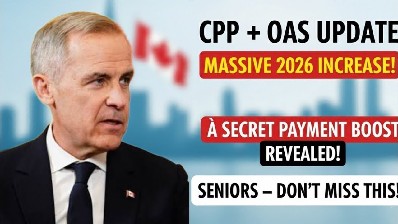 ШОК ОТ CPP И OAS 2026! Раскрыта огромная скрытая поддержка для канадских пенсионеров
